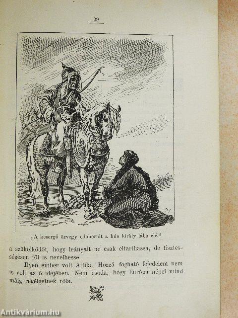 Hún mondák/Magyar mondák az Árpádok korából/Római királymondák