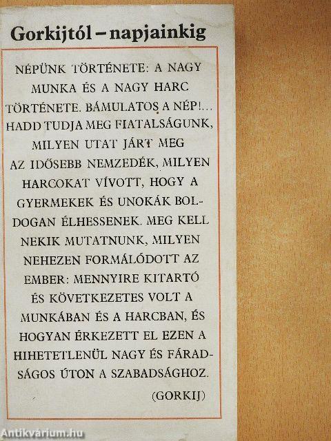 Gorkijtól-napjainkig I-II.