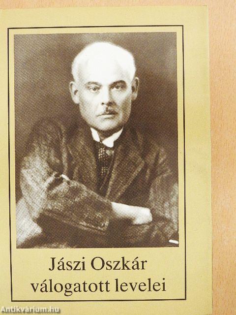 Jászi Oszkár válogatott levelei