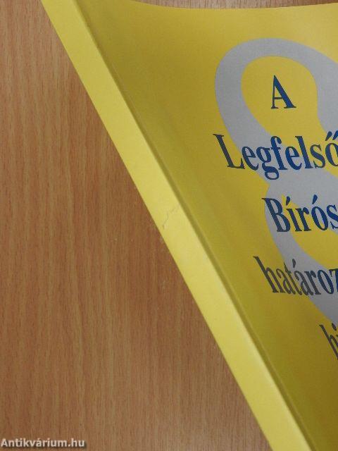 A Legfelsőbb Bíróság határozatainak hivatalos gyűjteménye 2011/1.