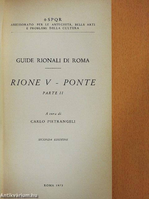 Guide Rionali di Roma - Rione V - Ponte II