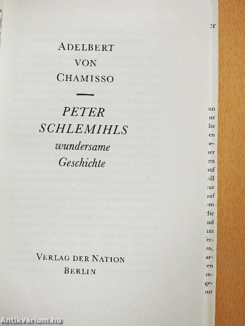 Peter Schlemihls wundersame Geschichte