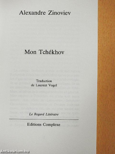 Mon Tchékhov