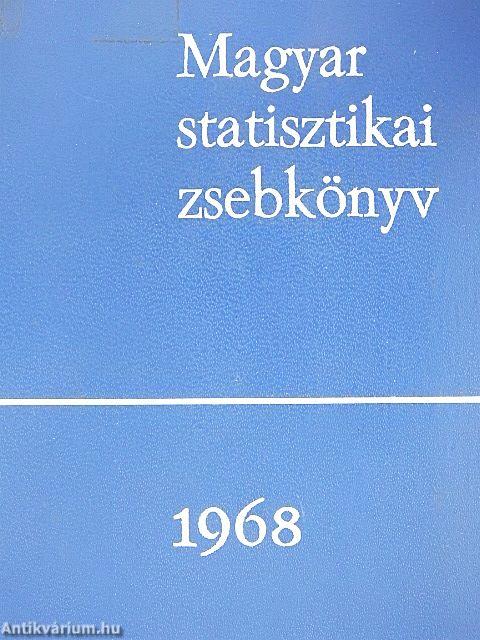 Magyar statisztikai zsebkönyv 1968.