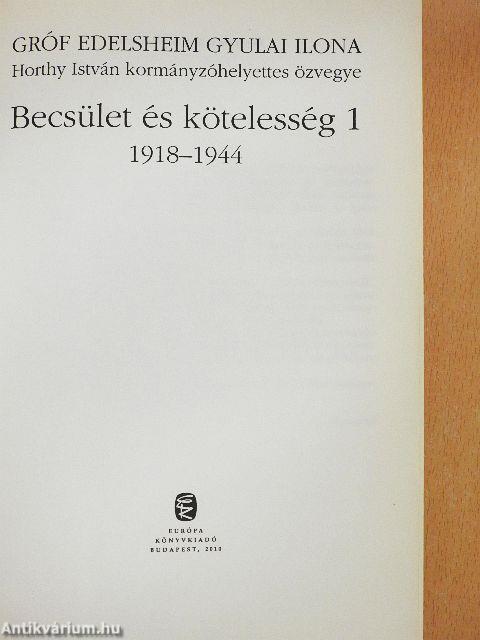Becsület és kötelesség 1.