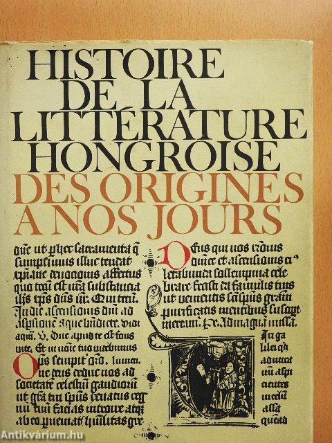 Histoire de la littérature Hongroise