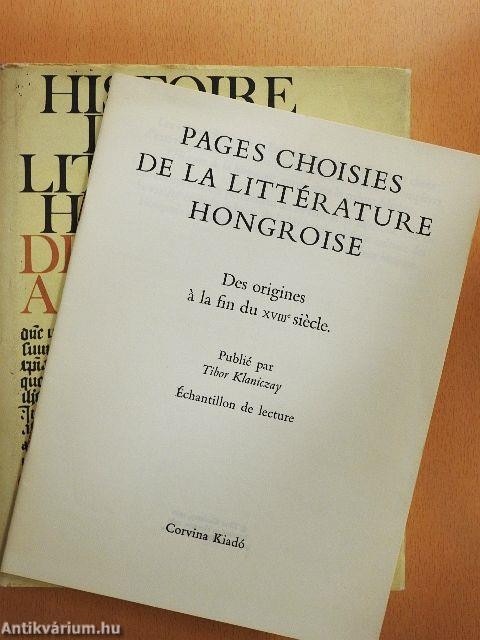 Histoire de la littérature Hongroise