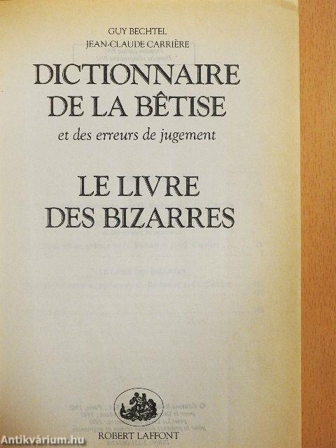 Dictionnaire de la Betise