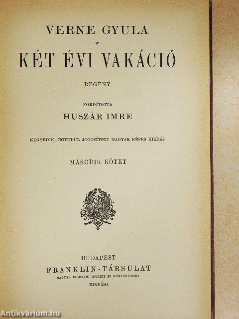 Két évi vakáció I-II.