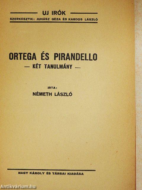 Ortega és Pirandello