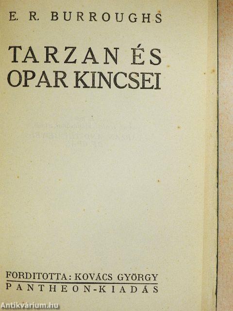 Tarzan és Opar kincsei