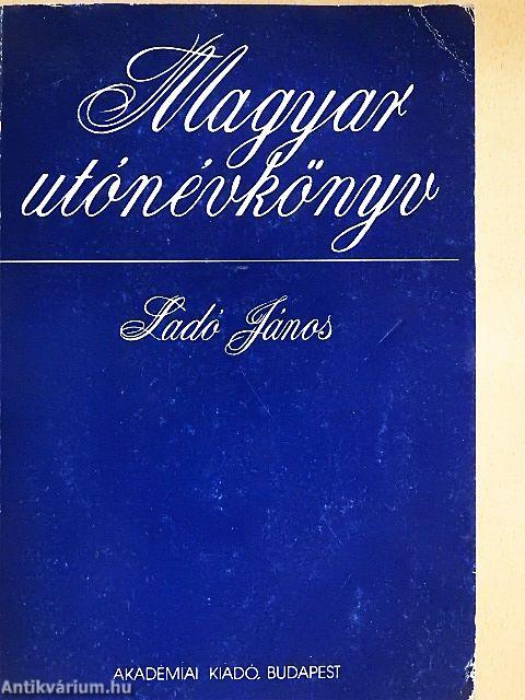 Magyar utónévkönyv