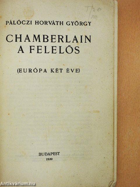 Chamberlain a felelős