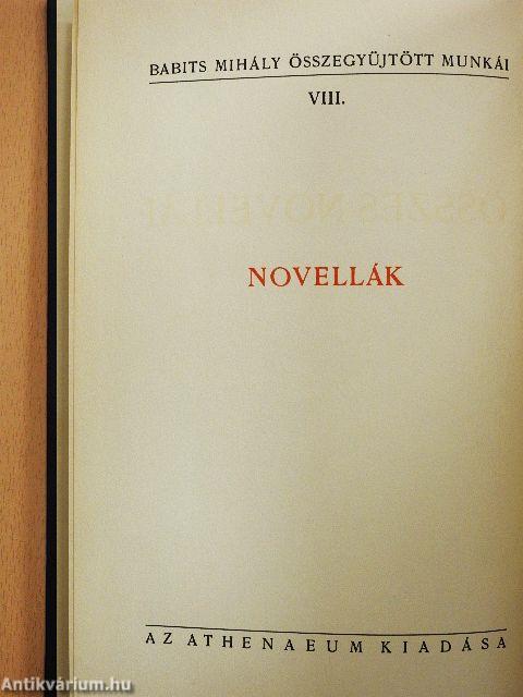 Babits Mihály összes novellái