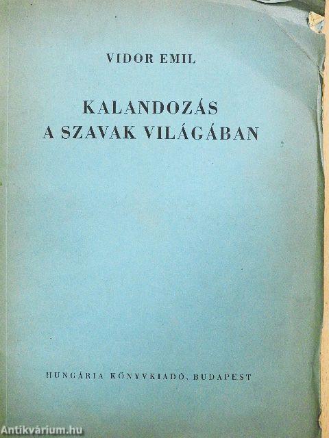 Kalandozás a szavak világában