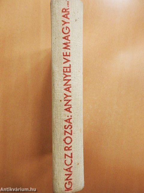 Anyanyelve magyar...