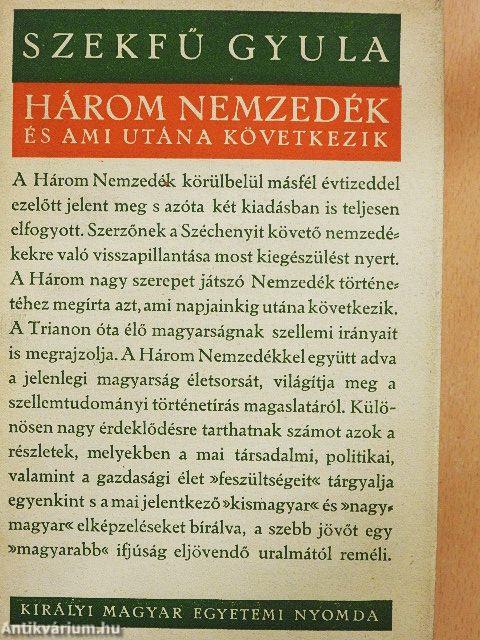 Három nemzedék és ami utána következik