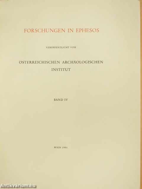 Forschungen in Ephesos IV/3