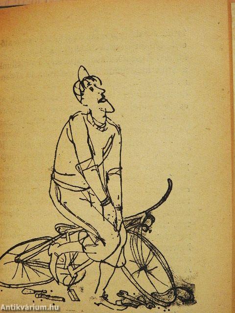 Három ember kerékpáron