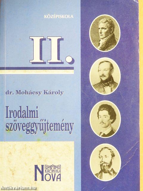 Irodalmi szöveggyűjtemény II.