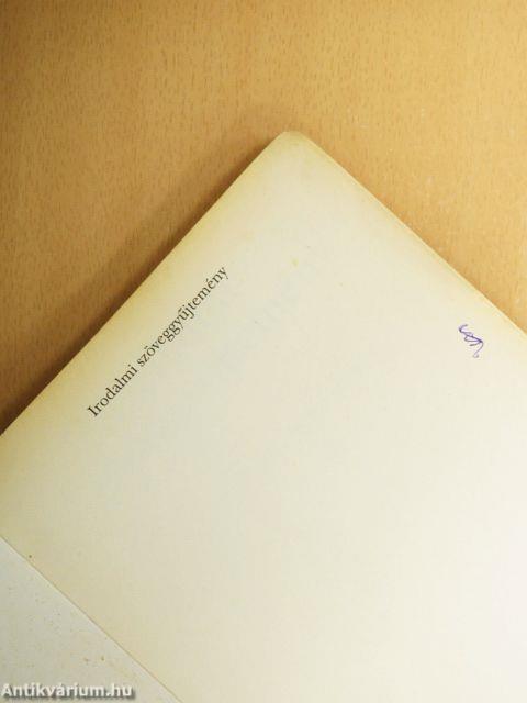 Irodalmi szöveggyűjtemény II.