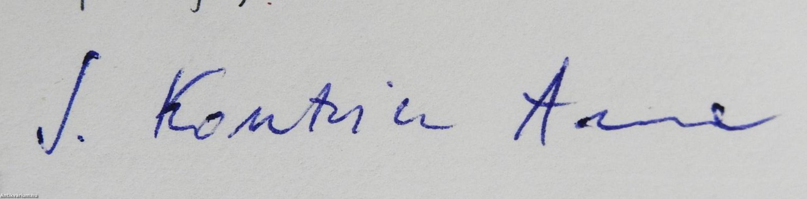 A Magyar Szocialista Munkáspárt Központi Bizottságának 1989. évi jegyzőkönyvei I-II. (többszörösen dedikált példány)