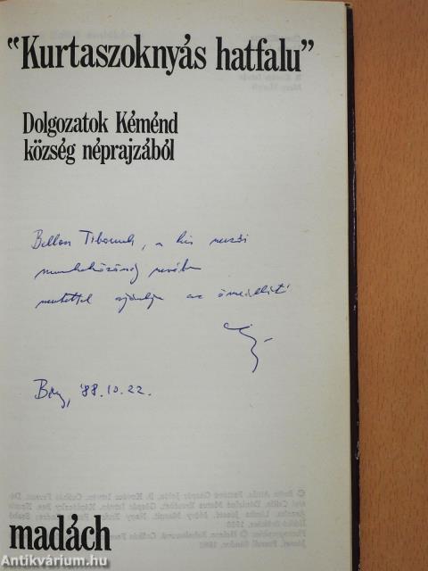 Új Mindenes Gyűjtemény 7. (dedikált példány)