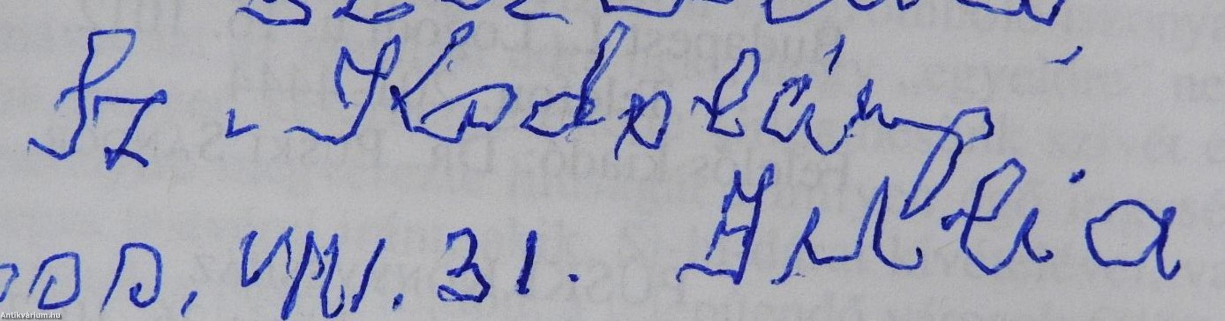 Új ég, új föld (dedikált példány)