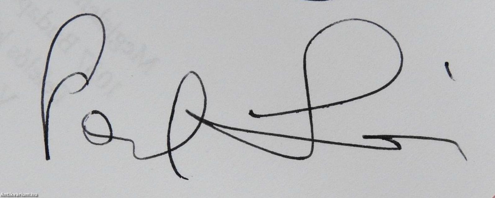 Az osztrák titok (dedikált példány)