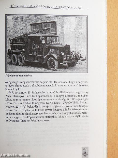 A Fejér megyei Tűzoltó Szövetség története