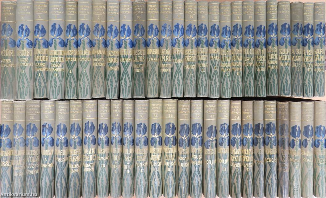 Remekírók Képes Könyvtára 1-50.