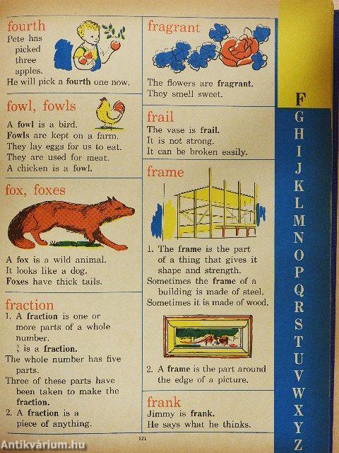 The Giant Picture Dictionary for boys and girls