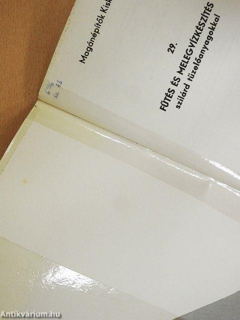 Fűtés és melegvízkészítés szilárd tüzelőanyagokkal