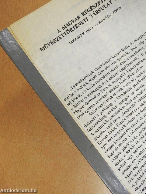 A magyar régészeti és művészettörténeti társulat száz éve