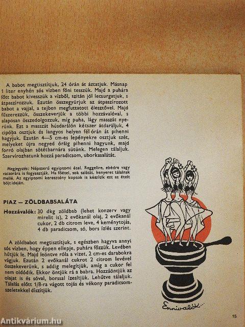 Az arab konyha remekeiből