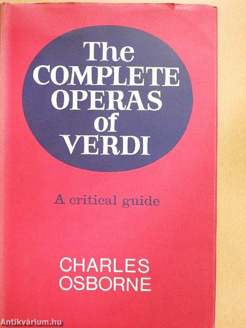 The Complete Operas of Verdi