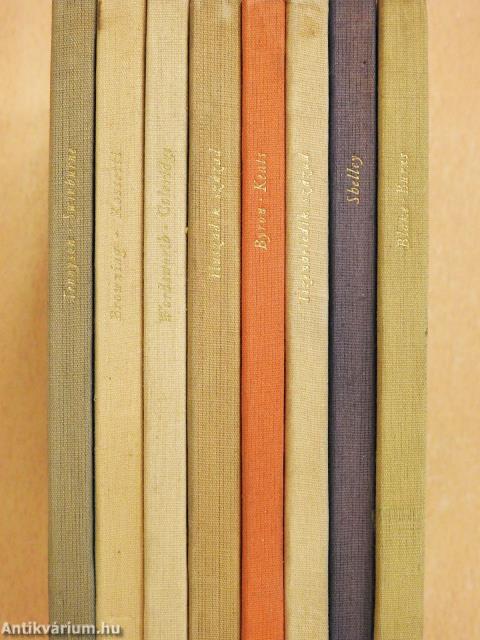 Az angol líra kincsesháza I-VIII. (dedikált példány)