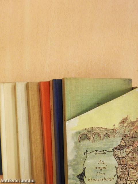 Az angol líra kincsesháza I-VIII. (dedikált példány)