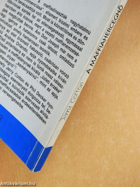 A maffiahercegnő (dedikált példány)