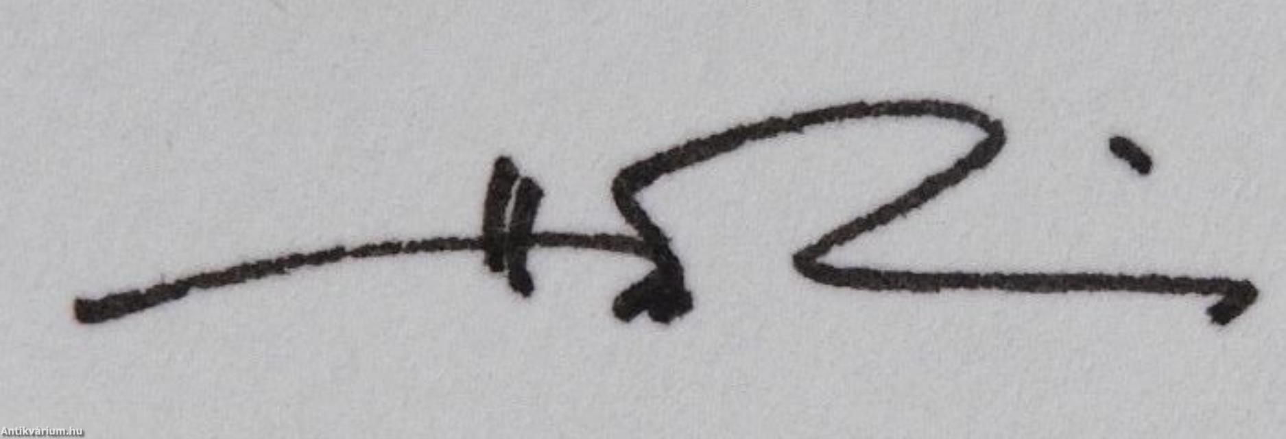 És a golyó gurul... (dedikált példány)