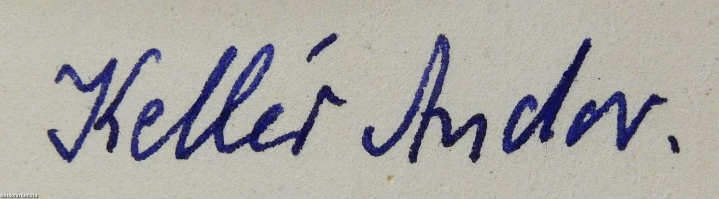 Bal négyes páholy (dedikált példány)