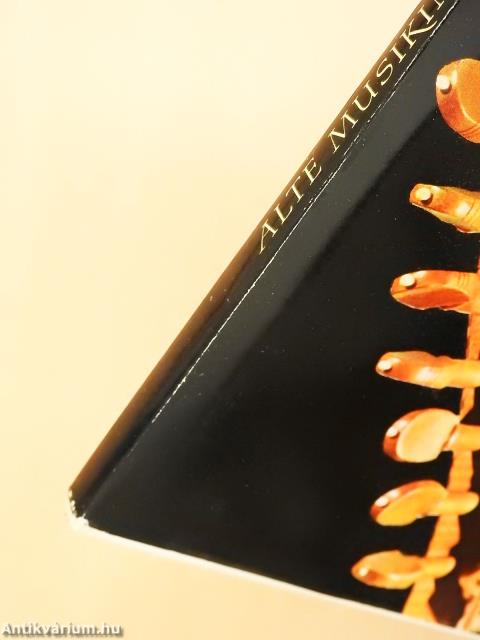 Alte Musikinstrumente (dedikált példány)