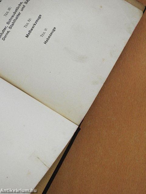 Donauwerk Ernst Krause & Co. - Werkzeuge