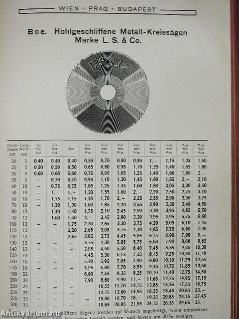 Donauwerk Ernst Krause & Co. - Werkzeuge
