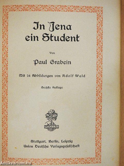 In Jena ein Student (gótbetűs)