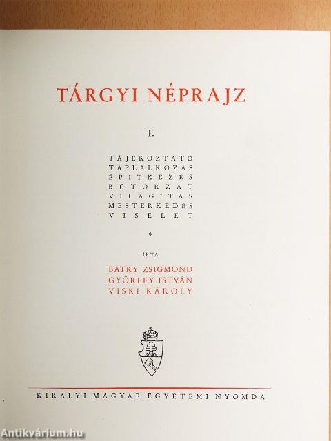 A magyarság néprajza I-IV.