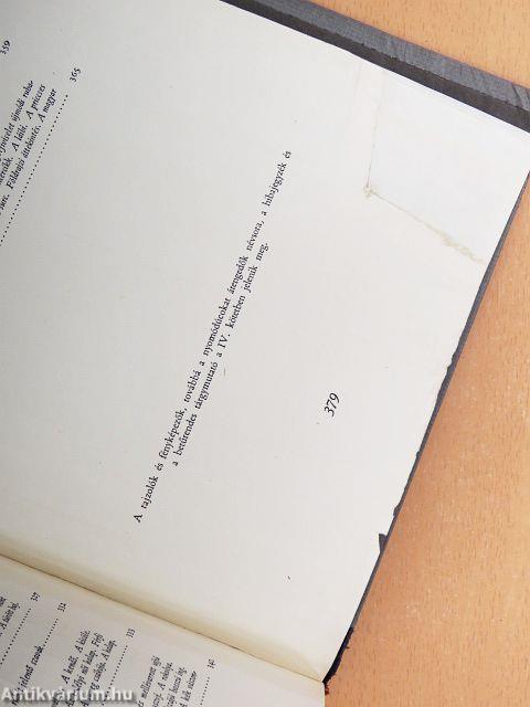 A magyarság néprajza I-IV.