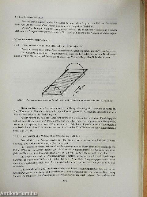 Beherrschung der Ausgasung in Grubenbetrieben/Verbesserung des Grubenklimas