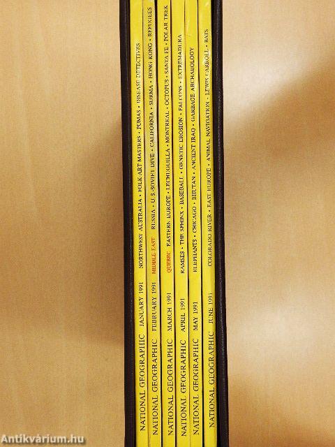 National Geographic July-December 1991. (fél évfolyam)