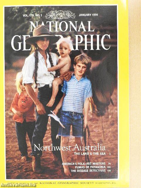 National Geographic July-December 1991. (fél évfolyam)